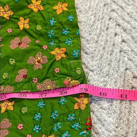 Johnny Was Floral Green Women's Coat - Picture 9 of 11